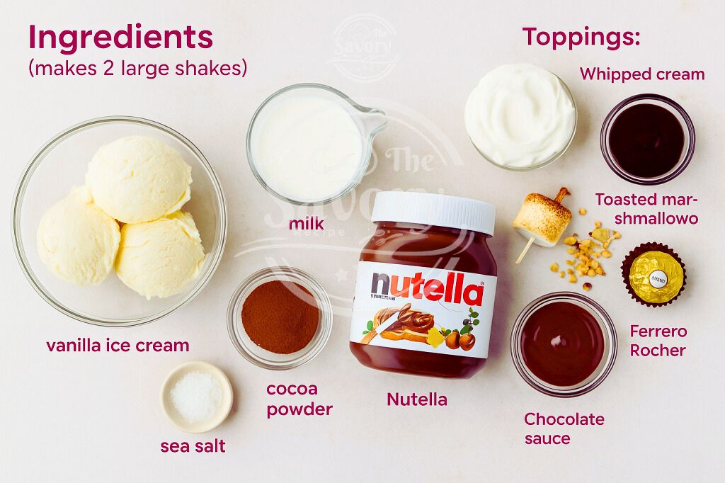 Nutella Milkshake